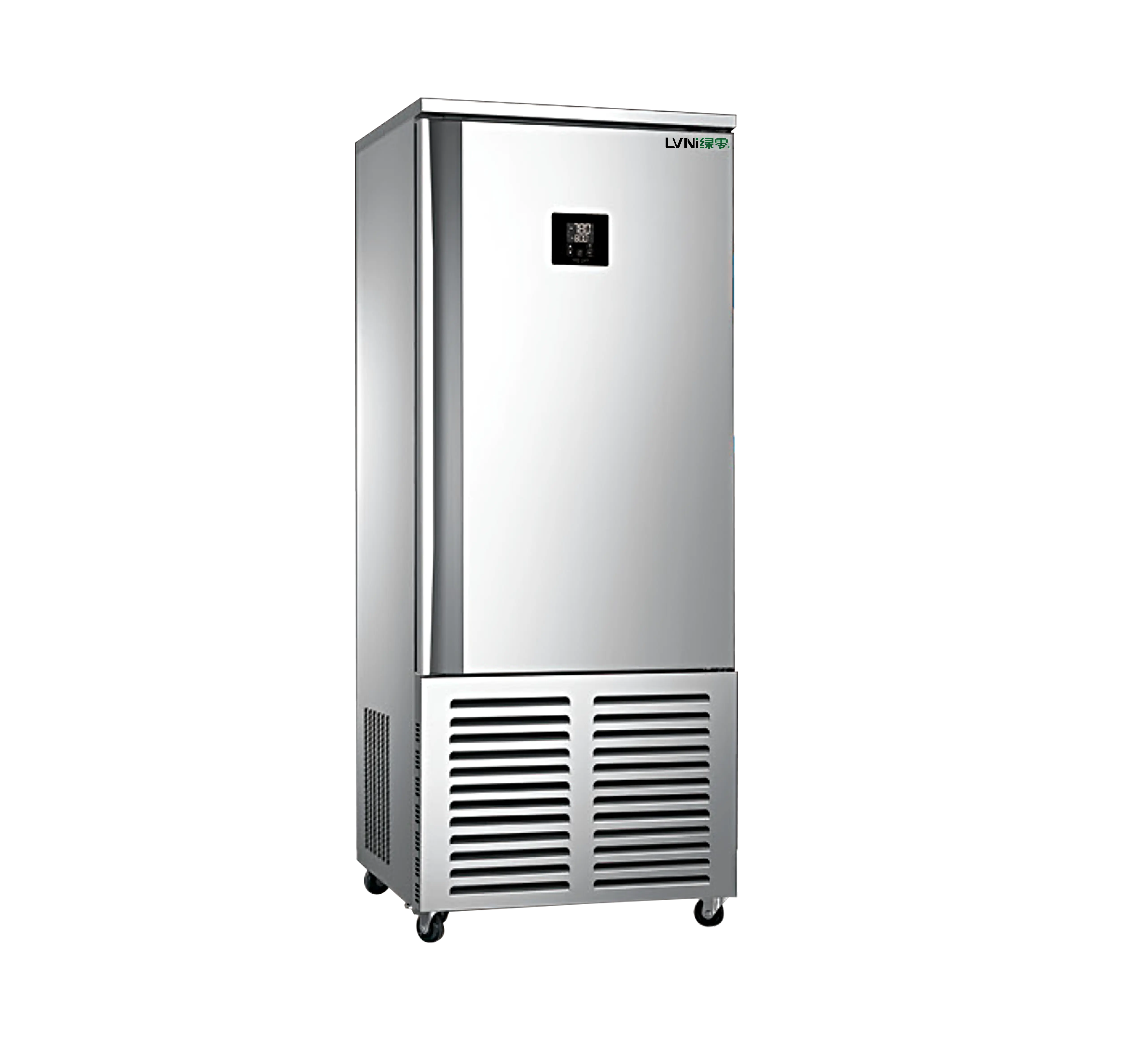 Minus 80 Derajat Komersial Air Blast Freezer Shock Chiller Freezer Komersial untuk Daging Makanan Laut