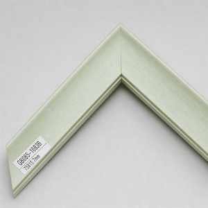 Profili per Cornici PS Personalizzati <span class=keywords><strong>Verde</strong></span> Schiuma di Mare Finitura Satinata Spazzolata per Gallerie d'Arte, Arredamento Casa, Fai da Te - Product Image 6
