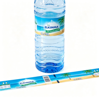 Étiquettes personnalisées pour boissons énergisantes, impression d'étiquettes en vinyle BOPP imperméables, étiquettes adhésives pour bouteilles de jus, étiquettes en rouleau pour bouteilles de jus