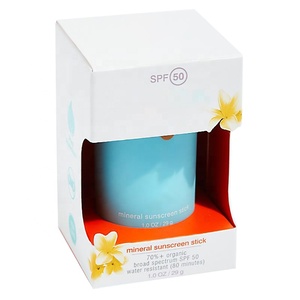 Cao bù đắp in SPF 50 + Mặt Kem chống nắng bao bì hộp in nước hoa bao bì hộp thiết kế mẫu hộp - Product Image 5