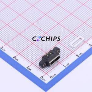 HYCW131-USBD05-117B USB Connector SMD Connector Micro-AB Female Horizontal Mount 5P - Product Image 1