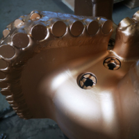 Usine 15 1/2 pouces 4 ailes PDC Bit Forets de puits de pétrole 7 5/8 REG Fraises à double rangée