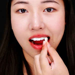 Kit de Maquillaje para Cosplay Golden Phoenix con Colmillos de <span class=keywords><strong>Vampiro</strong></span> para Halloween, <span class=keywords><strong>Pintura</strong></span> Facial y Corporal No Tóxica y Lápiz Labial - Product Image 3