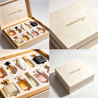 Boîte cadeau de luxe pour flacon de parfum à bille, conception personnalisée, fermeture magnétique, emballage rigide en carton pour le rangement d'un coffret de parfum