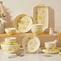 ESTICK Bol en porcelaine émaillée Vaisselle élégante et de grande valeur Bol à riz et à soupe compatible micro-ondes et lave-vaisselle