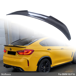 For F16/X6M F86 PSM Style Real Carbon Fiber Material <b>Rear</b> <b>Spoiler</b> Trunk Wing 2014-2019 - Product Image 1