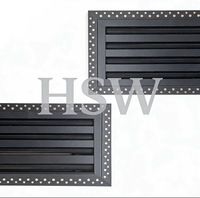 Difuser Slot Linear Modern untuk Sistem HVAC Desain Tersembunyi Bilah yang Dapat Disesuaikan Penutup Ventilasi Aluminium