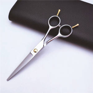 Tijeras Profesionales para Cabello Inoue Kagaku, Acero Inoxidable 440C, Hoja Afilada, Mango Largo, Diseño Irregular, Tijeras de Doble Punta - Product Image 3