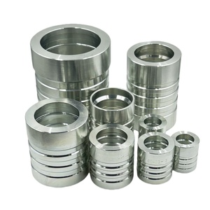 Accesorios de tubería de manguera hidráulica chapada en zinc de alta calidad, engarzado personalizado para prensa de aceite y serie Ector 20111 - Product Image 6