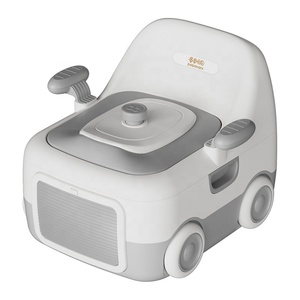 Siège de toilette en plastique à motif animal transfrontalier pour enfants et pot portable pour bébé pot prêt en stock cadeau en gros pour les enfants - Product Image 1