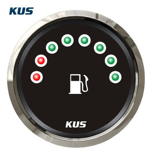 SEA-V श्रृंखला 8 नेतृत्व वाले ईंधन स्तर गेज 52 मिमी समुद्री कारवां गेज आरवी गेज - Product Image 5