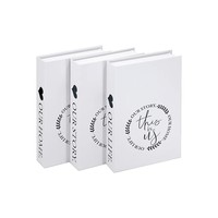 Großhandel Faltbare Leere Dekorative Buchboxen, Falsche Bücher, 3er-Set für Wohnraumdekoration