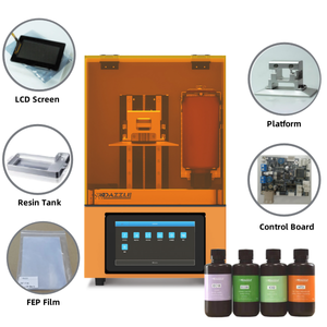 Equipo de Post-Tratamiento de Resina para Fundición de Joyería de Alta Precisión 3D, Materiales y Accesorios Compatibles con la Impresora 3D L120Pro - Product Image 2