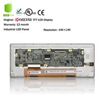 6,2 Zoll Kyocera Original LCD-Panel Ultra-Breitbildschirm 640x240 8:3 Glare RGB 6,2 Zoll TFT LCD-Modul