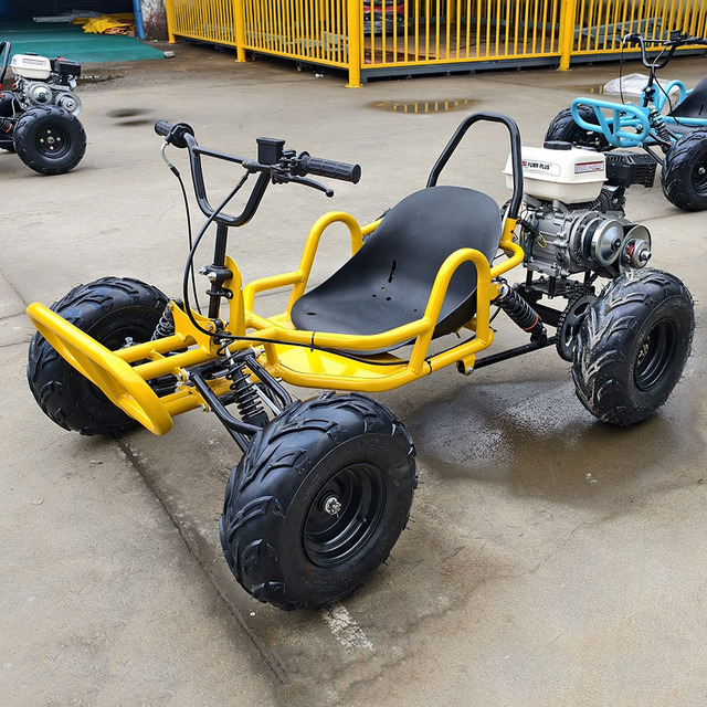 212CC 4-Stroke High-Performance All-Terrain Gas Go Kart, Heavy-Duty Off-Road Buggy for Adults & Teens, Outdoor Racing Vehicle