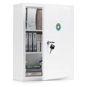 <span class=keywords><strong>Armoire</strong></span> <span class=keywords><strong>à</strong></span> <span class=keywords><strong>pharmacie</strong></span> murale <span class=keywords><strong>Armoire</strong></span> murale d'aide pour salle de bain <span class=keywords><strong>Armoire</strong></span> <span class=keywords><strong>à</strong></span> <span class=keywords><strong>pharmacie</strong></span> verrouillable avec clé Boîte de verrouillage en acier <span class=keywords><strong>sécurisée</strong></span> pour médicaments - Product Image 1
