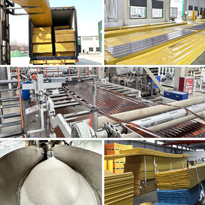 Tấm lợp nhựa polycarbonate/PC trong suốt, sóng, cường độ cao, tiết kiệm chi phí cho nhà kho - Product Image 3