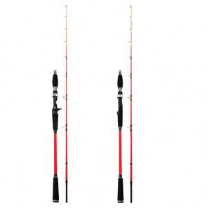 Caña de Pescar de Carbono Sólido para Pesca en Agua Salada, 1.8M, para Jigging y Pesca Lenta - Product Image 1