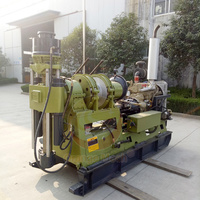 Perceuse de puits d'eau géothermique de 1000m Machine de forage géotechnique d'essai de sol à vendre Machine de forage de noyau 300mm Diesel