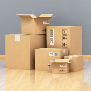 Cajas Rígidas Elegantes de Materiales Reciclados Especiales, Resistentes y Gruesas, Caja de Embalaje para Envíos, Cartón para Logística Postal, Envío Exprés Eléctrico - Product Image 1