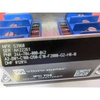 Módulo PLC MEGGITT VIBRO-METER IPC704 244-704-000-04 de 2 AMP para Acelerómetro S3-B-43, Control Industrial, RS485, Programación PLC