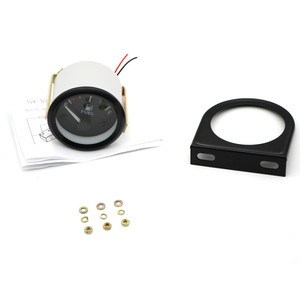 Medidor de Nivel de Combustible para Automóvil, de Plástico, 12V, 52mm, con Puntero, 240 33 Ohmios, Luz LED Blanca, para Accesorios de Modificación de Gasolina, Venta al Por Mayor - Product Image 4