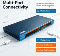 Routeur Gigabit 5 ports pour entreprises avec contrôle intelligent du trafic, VPN, pare-feu, routage par politique, gestion du réseau pour PME