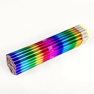 Lápices de Colores Arcoíris 4 en 1, Lápices de Alta Calidad con Punta Láser para la Escuela - Product Image 5