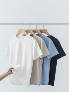 LMT2086 夏の新作 コットン混紡 180グラム 速乾性 通気性 ユニセックス <span class=keywords><strong>T</strong></span>シャツ 無地<span class=keywords><strong>T</strong></span>シャツ - Product Image 3