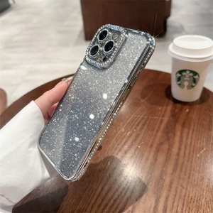 Funda de Teléfono con Brillantina de Diamantes, Superventas 2026, para iPhone 17 Pro, 17 <span class=keywords><strong>Air</strong></span>, 17, 16, 15, 14 Pro <span class=keywords><strong>Max</strong></span> Plus, Protector de Teléfono a Prueba de Golpes para <span class=keywords><strong>Mujer</strong></span> - Product Image 6