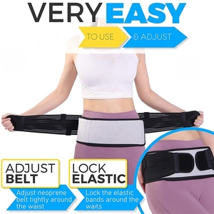 Sabuk pinggul wanita dan pria, sabuk pinggul wanita dan pria, meredakan sakit tulang punggung bawah dan kaki, sendi Anti selip dan Anti serabut - Product Image 4
