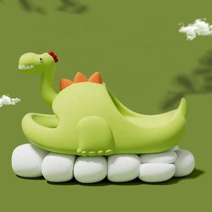 Vente chaude 3D <span class=keywords><strong>Dinosaure</strong></span> Motif pour Pantoufles Nouveau Design Intérieur Extérieur Décontracté pour Pantoufles pour Hommes Femmes Anti-Glissant PVC - Product Image 4