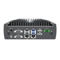 Mini PC sans ventilateur avec Intel Celeron J6412 mémoire DDR4 stockage M.2 6 COM 16 broches GPIO ordinateur industriel intégré pour AU US CN EU