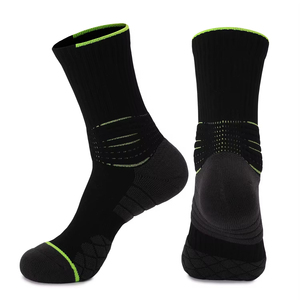 Wholesale Custom Designer Sports <b>Socks</b> for Men and <b>Women</b> Quality <b>Compression</b> Logo Print Fashion Grip Embroidery for Soccer High - Product Image 2