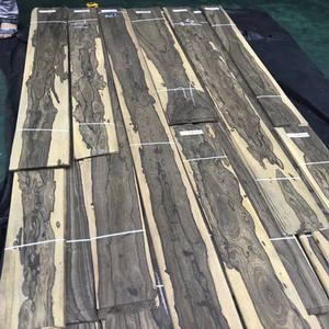 โรงงาน0.5มิลลิเมตรความหนาเกรดสูงเม็กซิโกไม้มะเกลือ/<span class=keywords><strong>Ziricote</strong></span> วีเนียร์ที่มีสายพันธุ์ข้าว - Product Image 3