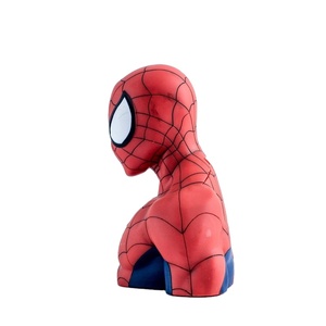 Hucha de busto de Spider-Man de vinilo de PVC hecha a medida para regalo de niños - Product Image 6