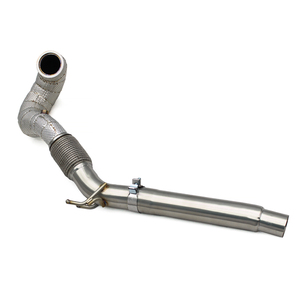 Tuyau d'échappement sport OEM en acier inoxydable à haut débit pour VW <span class=keywords><strong>GOLF</strong></span> <span class=keywords><strong>7</strong></span>/<span class=keywords><strong>7</strong></span>.5 MK7/MK7.5 <span class=keywords><strong>GTI</strong></span> 2.0T 2014-2020 - Product Image 1