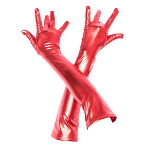 Wholesale adult sex toys, black patent leather elastic <b>gloves</b>, SM hand restraints, erotic finger sleeves, sex toys - Product Image 3