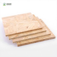 Panneau OSB 18 mm Écologique, Neutre en Carbone, Économie d'Énergie, Structure de Construction Zéro Formaldéhyde, Anti-Corrosion pour