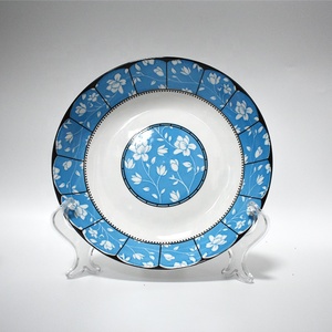 Platos de Restaurante de 8 Pulgadas con Impresión, Vajilla de Cerámica con Impresión por Tampografía, Platos de Porcelana con Diseño Artístico para el Sudeste Asiático - Product Image 4