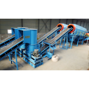 Impianto Professionale per lo Smaltimento dei Rifiuti, Macchina per il Riciclaggio dei Rifiuti Solidi Urbani, Linea di Produzione per il Riciclaggio e la Separazione dei Rifiuti Domestici - Product Image 3