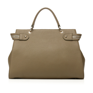 <span class=keywords><strong>China</strong></span> Fabrikanten Vrouwen Grijs Zacht Lederen Draagtas Custom Made Handgemaakte Lady Handtas - Product Image 3