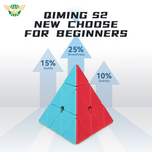 Cubo Mágico Pirámide de Material ABS, Juego de Ejercicio Mental, Cubo de Plástico, Juguetes Educativos - Product Image 5