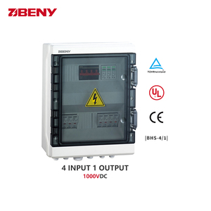 Beny China 63A 1000V IP65 DC Boîte de combinaison solaire PV Modèle à 4 cordes Solar-BHS-4-1 garantie de 5 ans - Product Image 2