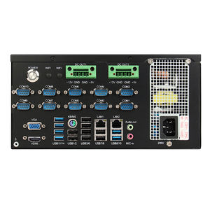 PC industriel ECSUU Intel Core I7/i5/i3 avec 10 ports COM, double LAN, 16 Go de mémoire, 3 disques SATA - En stock - Product Image 1