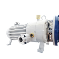 Pompes à vide industrielles sans huile 220/380V KF25 à arbre en PTFE, refroidissement par air, 5Pa