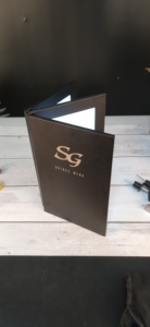 Tùy chỉnh PVC/PU da đơn chủ thực phẩm Bảng menu nhà hàng menu bìa chủ - Product Image 4