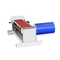 Mini ponceuse à bande électrique étanche 50 mm pour ponçage humide et sec du métal, du bois, du plastique, de l'acrylique et affûtage de couteaux DIY
