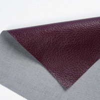 Nouveau cuir artificiel PU souple au toucher, texture litchi gaufrée, résistant à l'abrasion, pour jupes, robes et vêtements