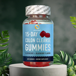 OEM/ODM 15 Dias Colon Cleanse Gomas Sabugueiro e Blueberry Sabores Suplemento Dietético 60 Gomas - Product Image 4